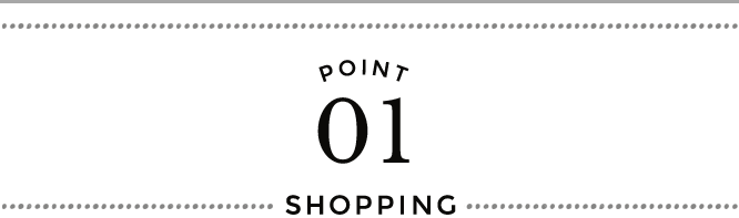 POINT01 SHOPPING
