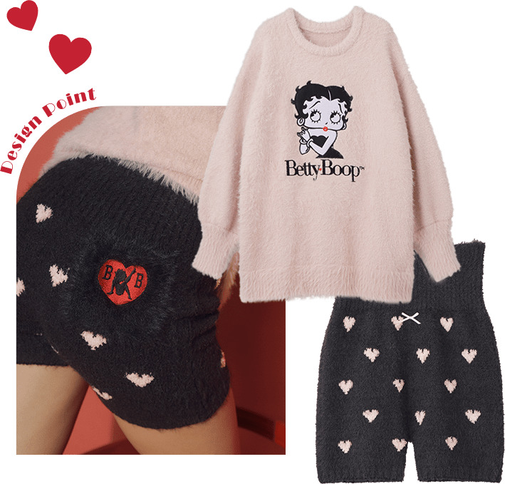 BettyBoop（ベティ・ブープ）コラボ: | ピーチ・ジョン公式通販サイト