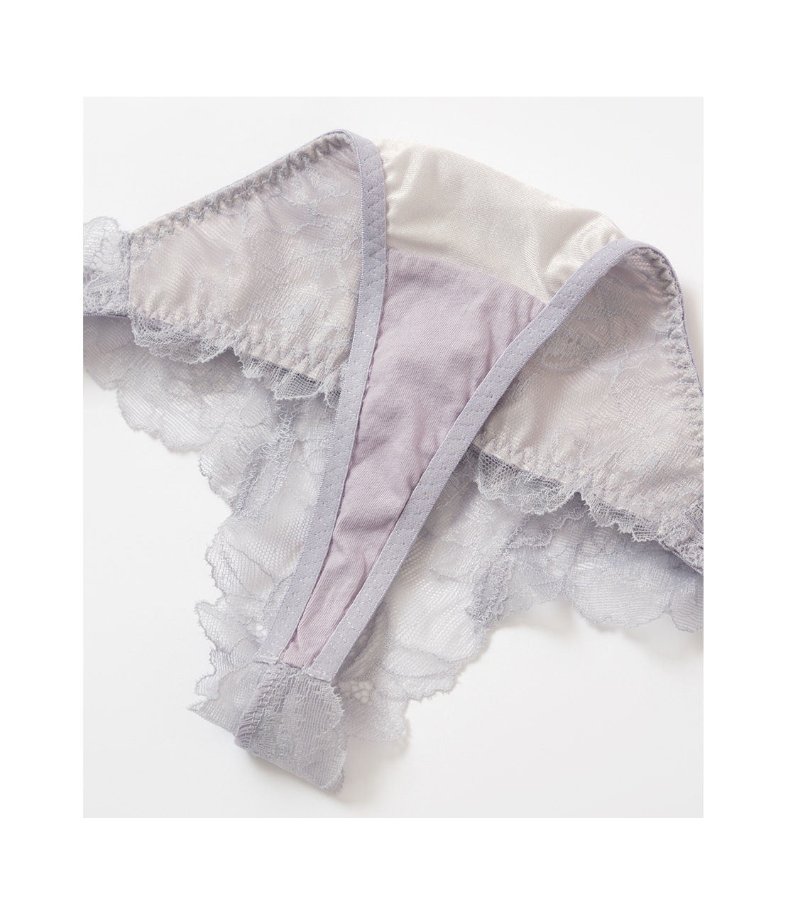 ま～るく盛れる着やせフラワーレースソング(S/M ベージュ): PEACH JOHN