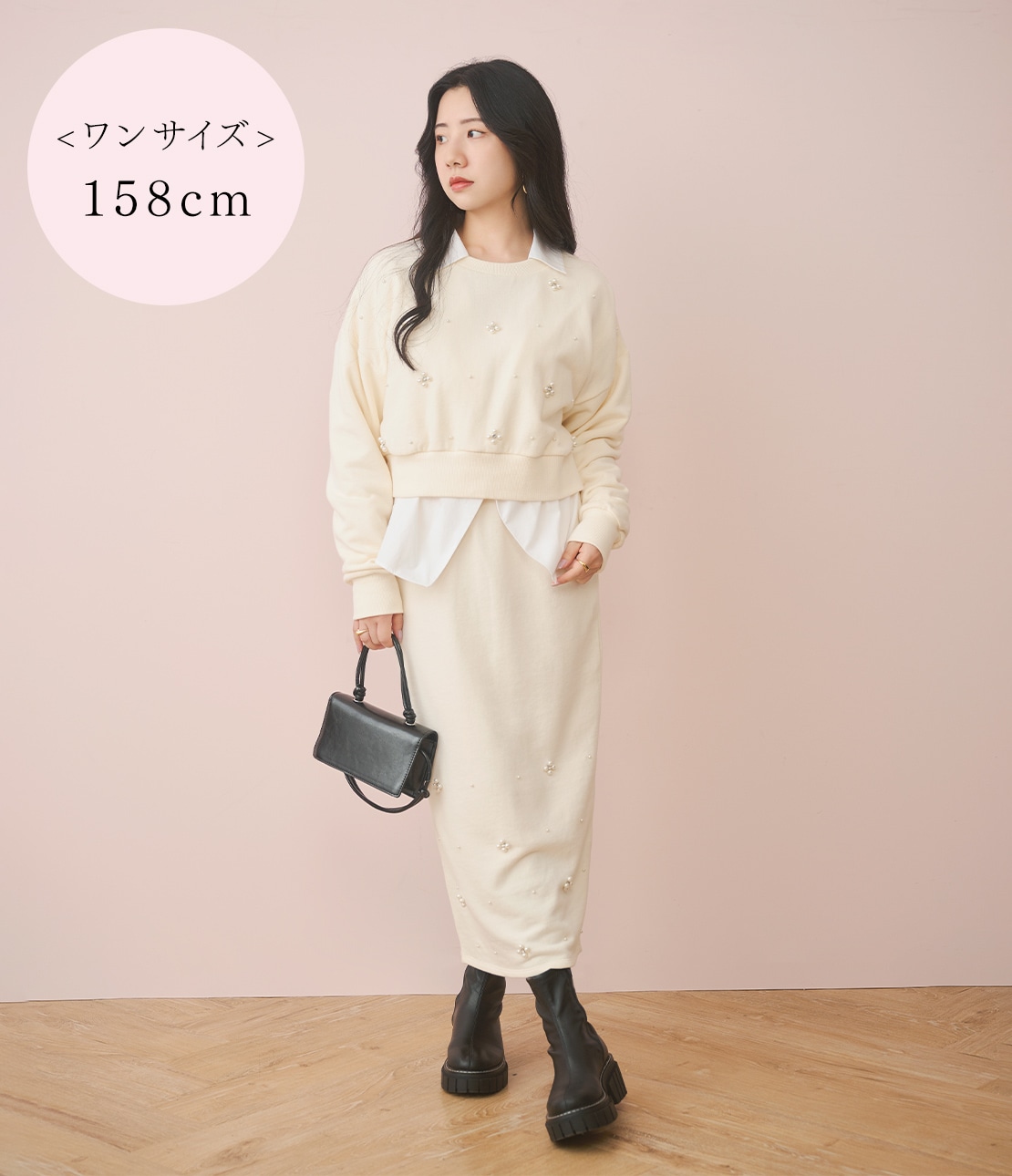 LE SSERAFIM x peaches. コラボスウェット LE SSERAFIM Brand Merch. & LE SSERAFIM X Peaches. Collab