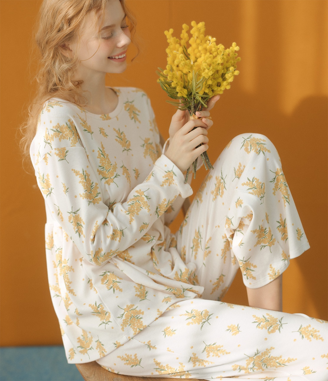 グッドスリーピィHARAマキパジャマ(ワンサイズ アイボリー): PEACH