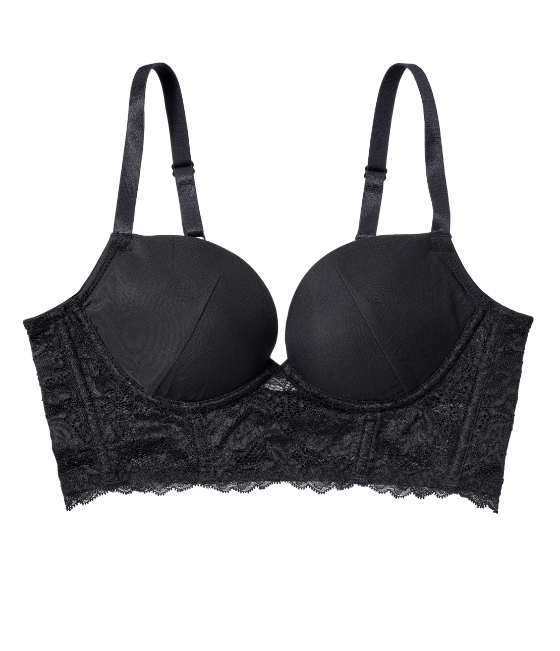 あか抜け補整ノンワイヤーブラ(BC65 ブラック): PEACH JOHN | ピーチ