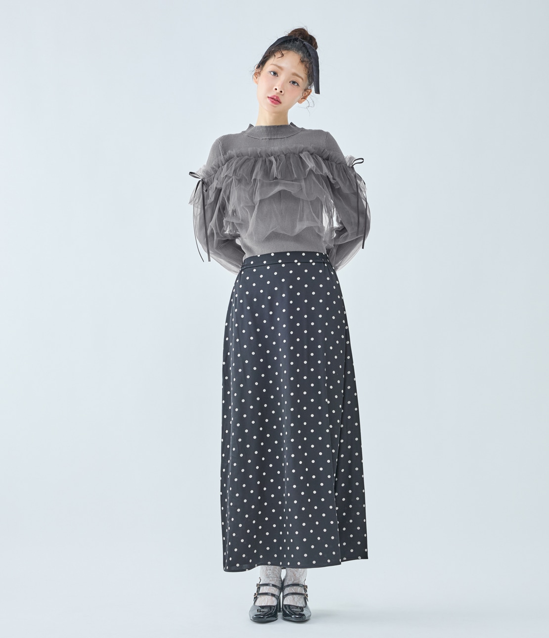 チュールコンビニット(ワンサイズ チャコール): PEACH JOHN | ピーチ