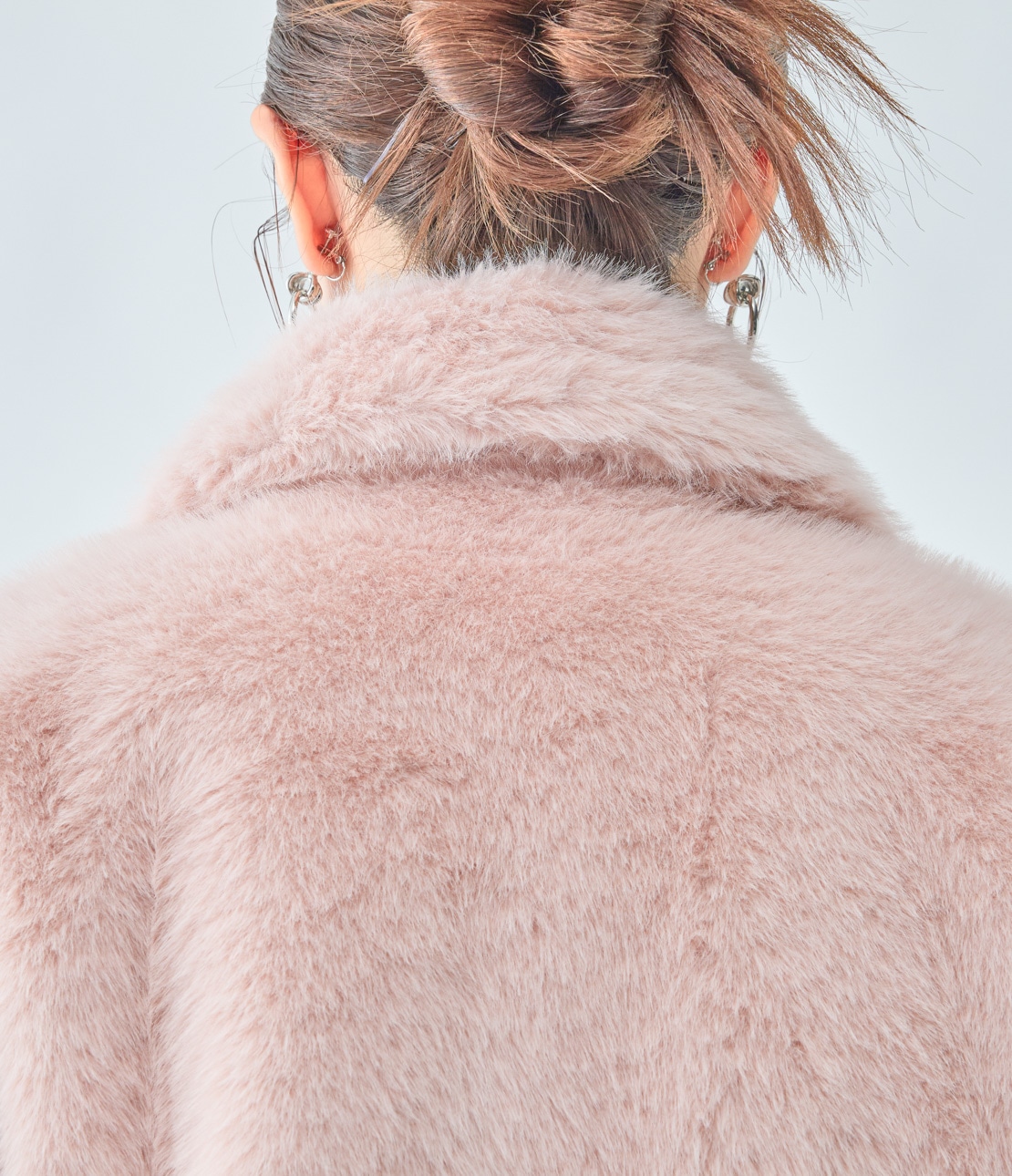 エコファーショートコート(S ピンク): PEACH JOHN | ピーチ・ジョン