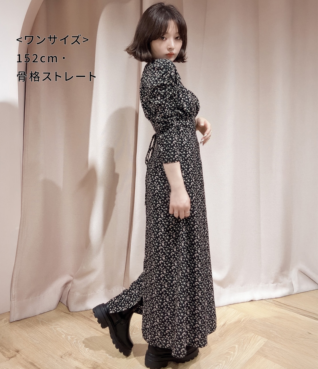 ♡ misha&puff 花鉄 ワンピース ♡ ♡ misha&puff 花鉄 ワンピース ♡