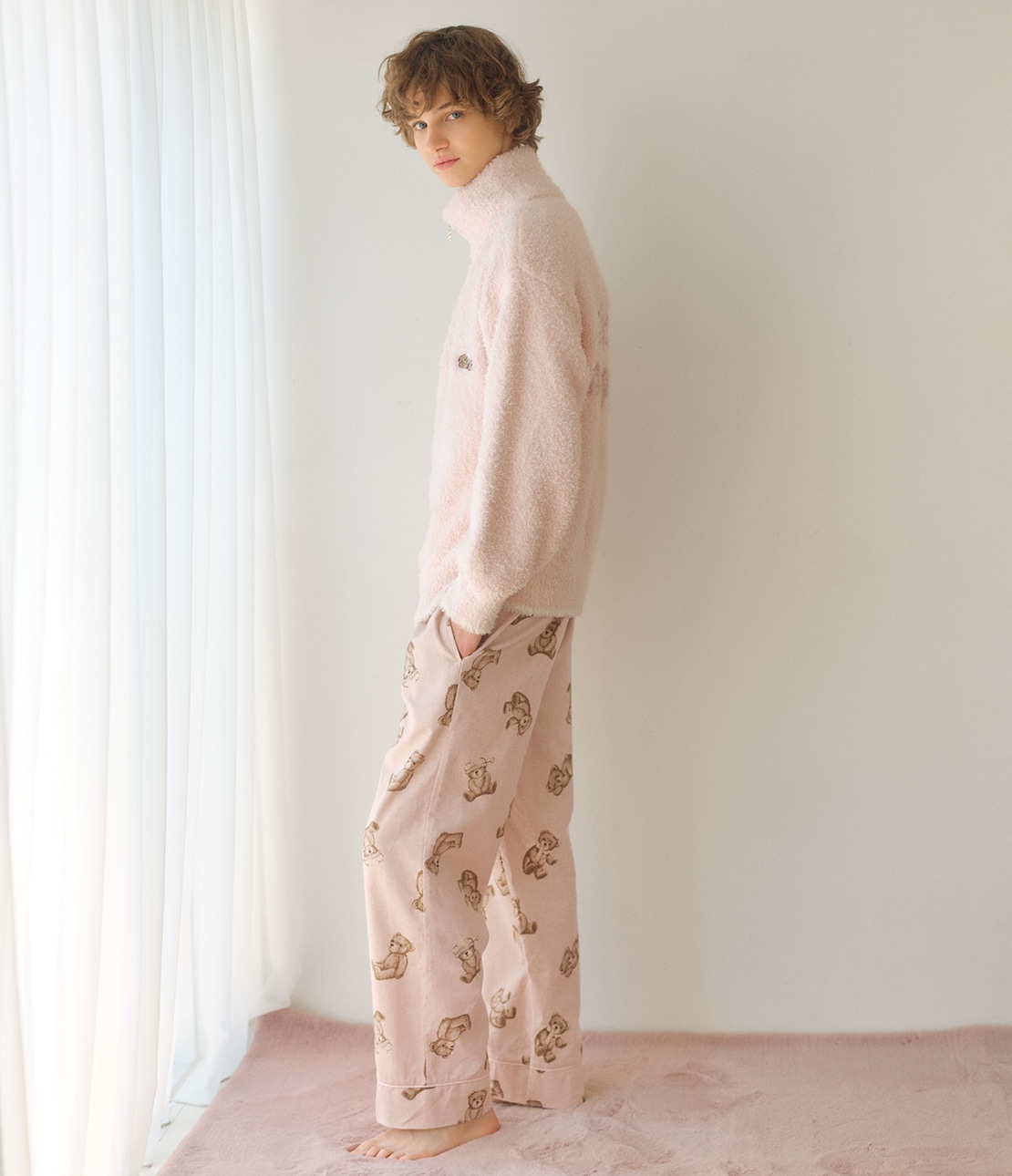 PEACH JOHN ピーチジョン 松島聡 ホイップリーリブパジャマ ピーチジョン 松島聡 ホイップリーラインパジャマ リブパジャマ