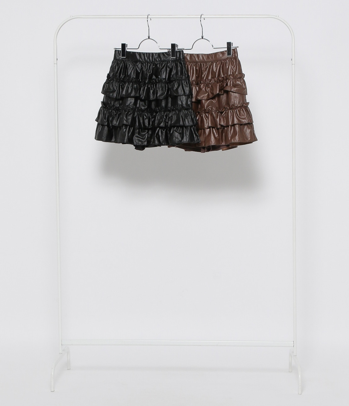 フリルミニスカート(ワンサイズ ブラック): PEACH JOHN | ピーチ