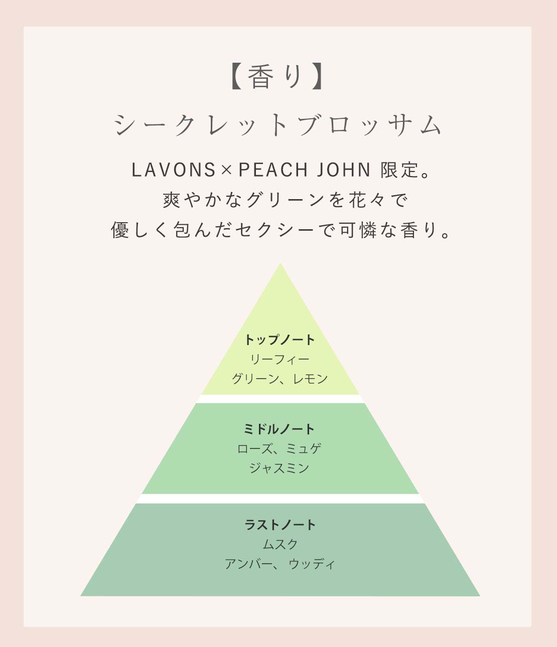 ファブリックミスト(- シークレットブロッサム): PEACH JOHN