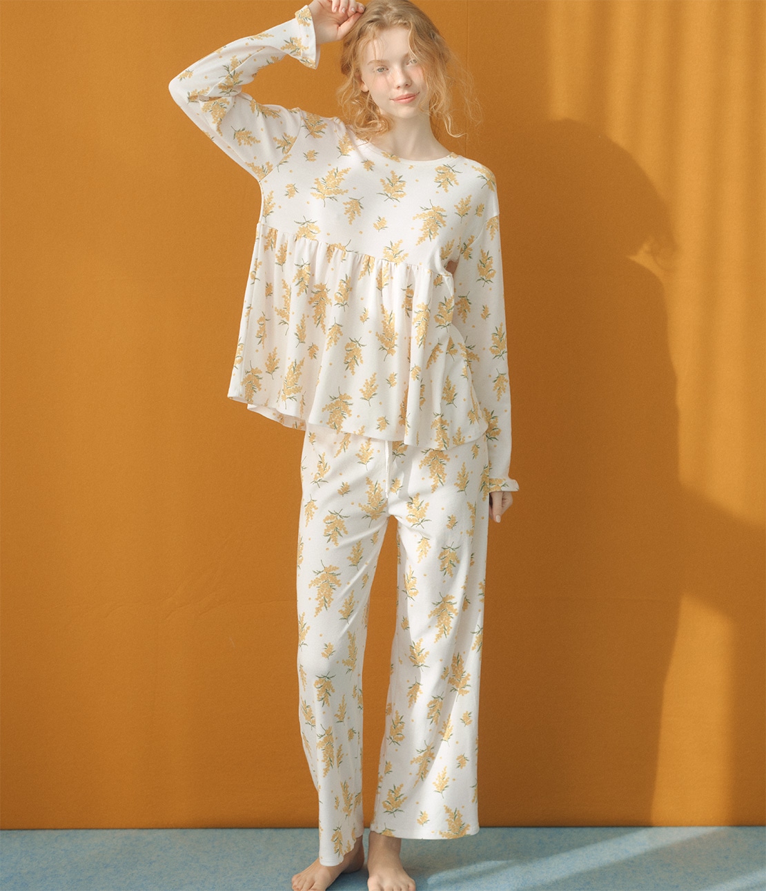 グッドスリーピィHARAマキパジャマ(ワンサイズ アイボリー): PEACH