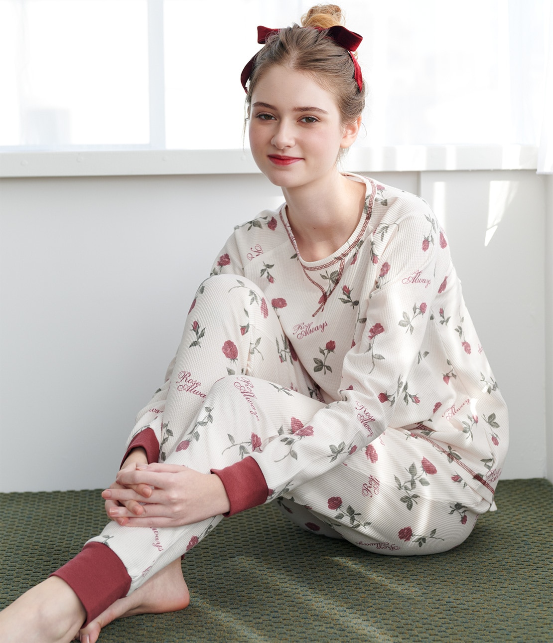 サーマルHARAマキパジャマ(S/M アイボリー): PEACH JOHN | ピーチ