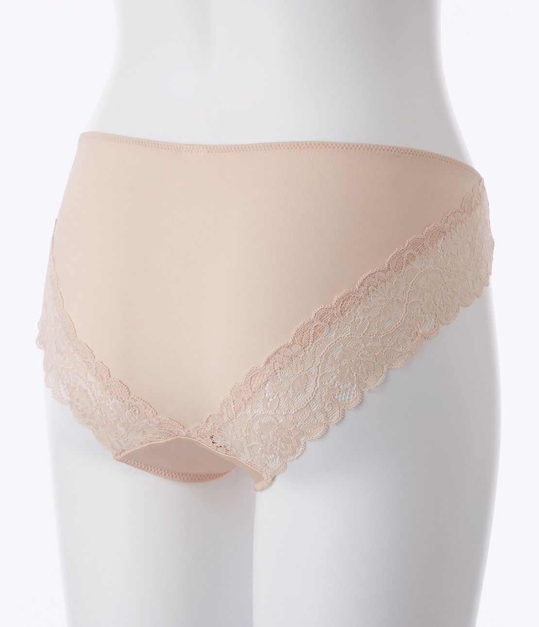 ディープVラッセルレースショーツ(S モーヴピンク): PEACH JOHN