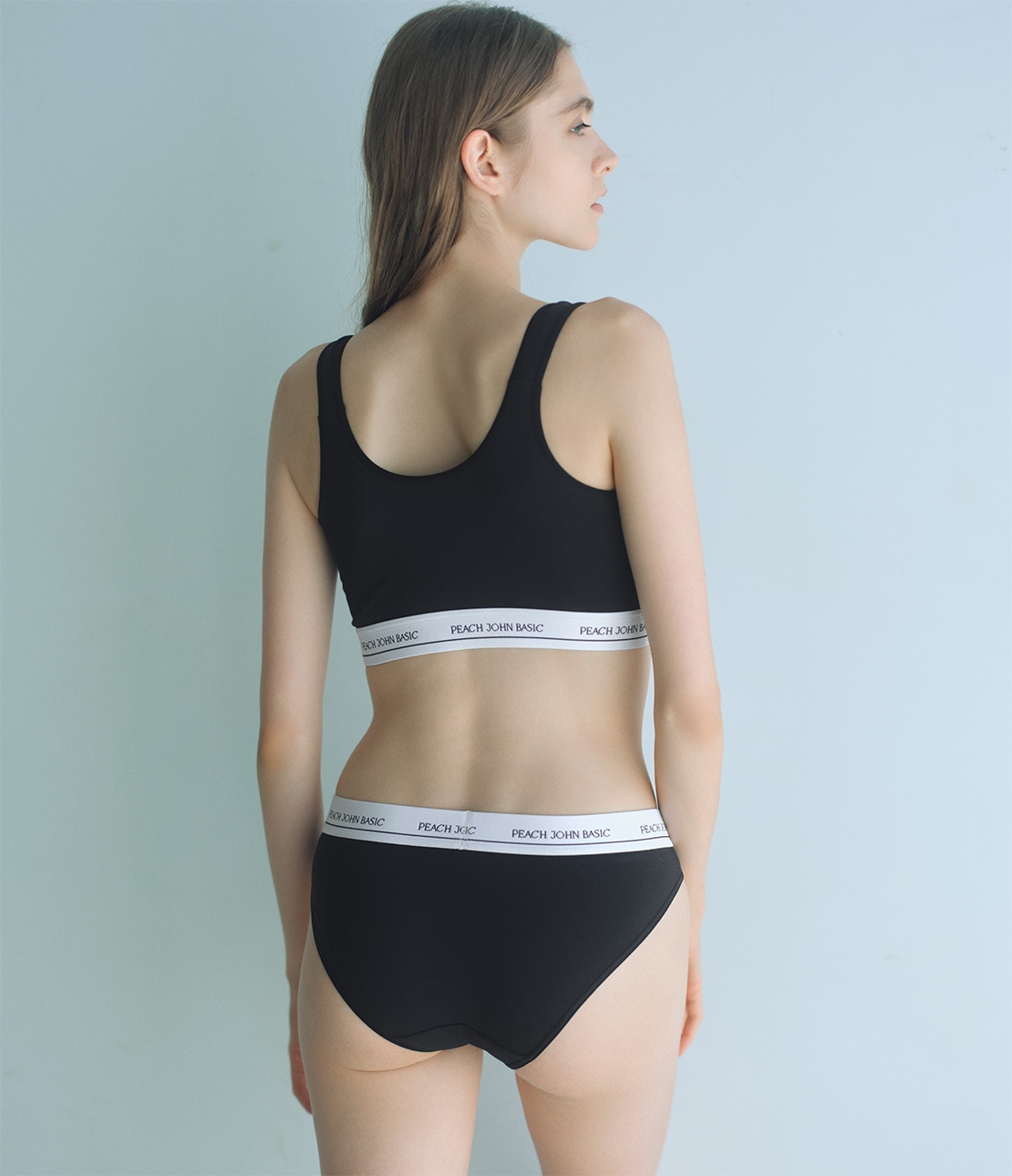 【日本未発売/米国購入/新品未着用/公式品】NBA USA限定 ショーツ コットンMIXロゴショーツ(S ブラック): PEACH JOHN | ピーチ