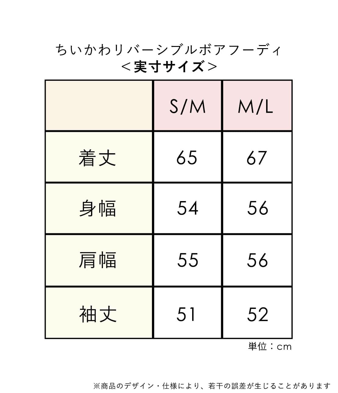 ちいかわ ピーチジョン コラボ リバーシブルボアフーディ　S /M ハチワレ