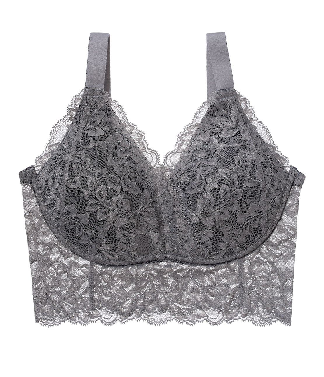 ぷるふわナイトブラフルレース(BC70 チャコール): PEACH JOHN | ピーチ