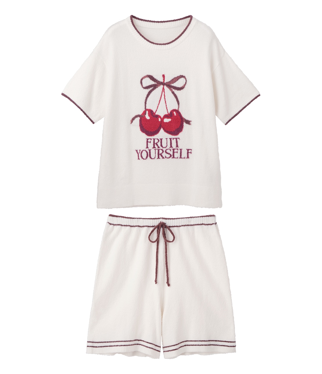 PEACH JOHN ホイップリーメッセージロゴパジャマ PEACH JOHN（ピーチジョン）の「ホイップリーメッセージロゴパジャマ