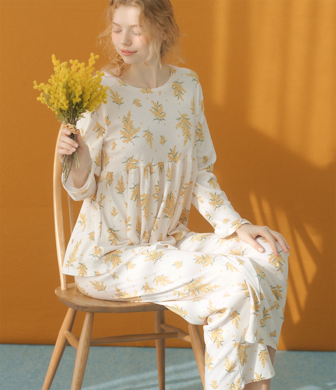 グッドスリーピィHARAマキパジャマ(ワンサイズ アイボリー): PEACH