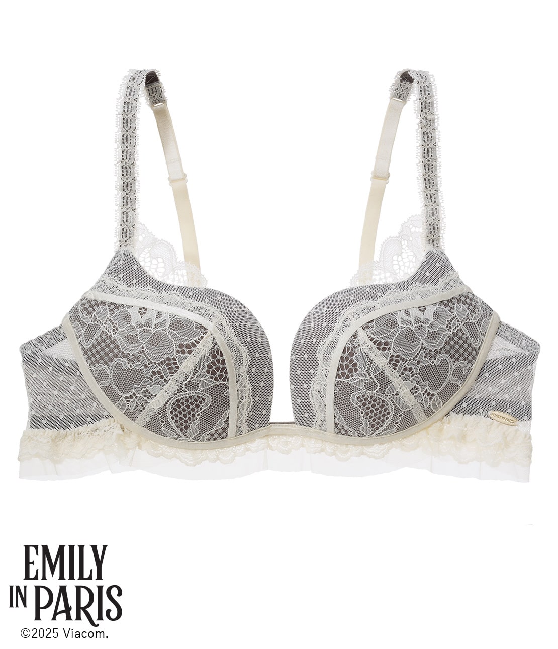 ゆ*ら様 超ビッグおしゃれハチワレニャンコ　コヤンイサムチョン　フリルレース　ト フリルリボンクロップドパーカー ｜ LIZ LISA（リズリサ）公式通販