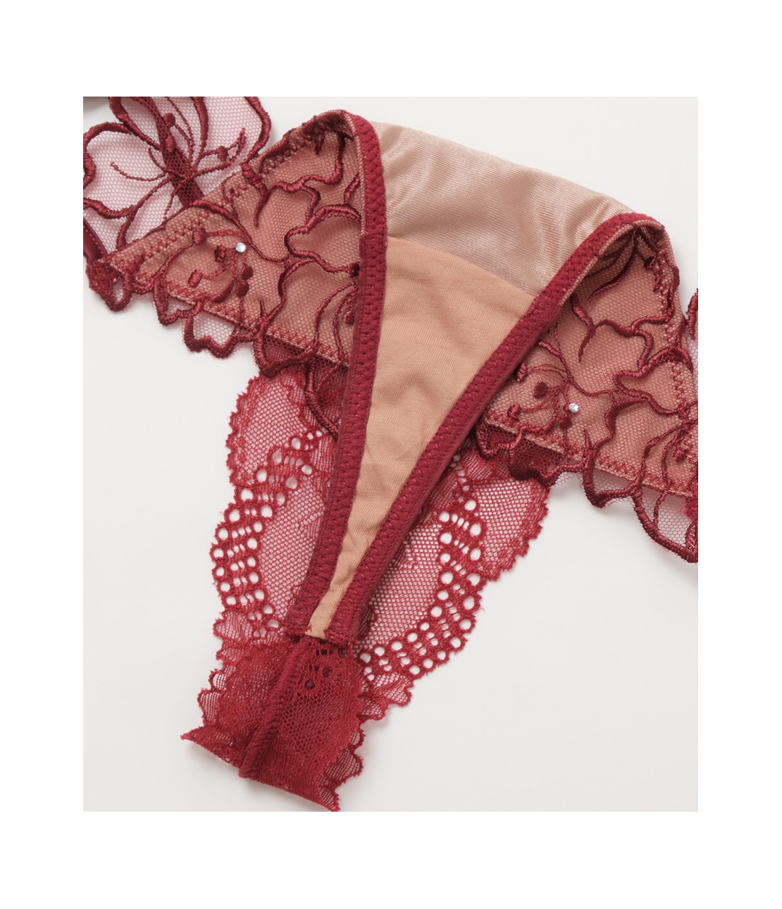 フラワークリスタルソング(S/M ブラック): SALON by PEACH JOHN