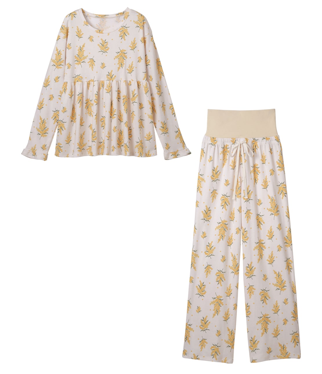 グッドスリーピィHARAマキパジャマ(ワンサイズ アイボリー): PEACH