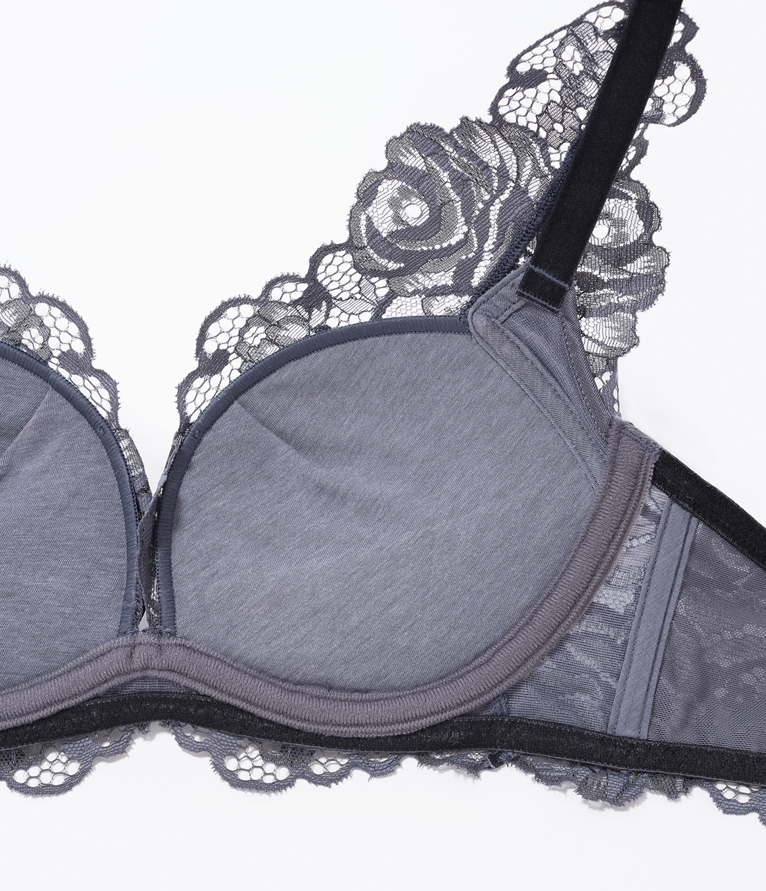 ローズレースノンワイヤーブラ(B65 ピンク): PEACH JOHN