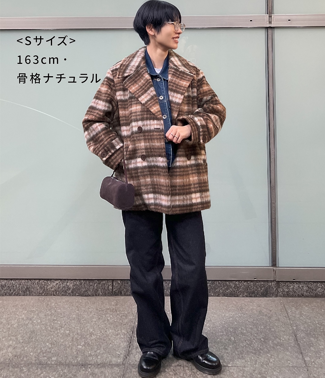 ピーチジョン　ダブルシャギーショートコート S 値下げ中 PEACH JOHN（ピーチジョン）の「ダブルシャギーショートコート