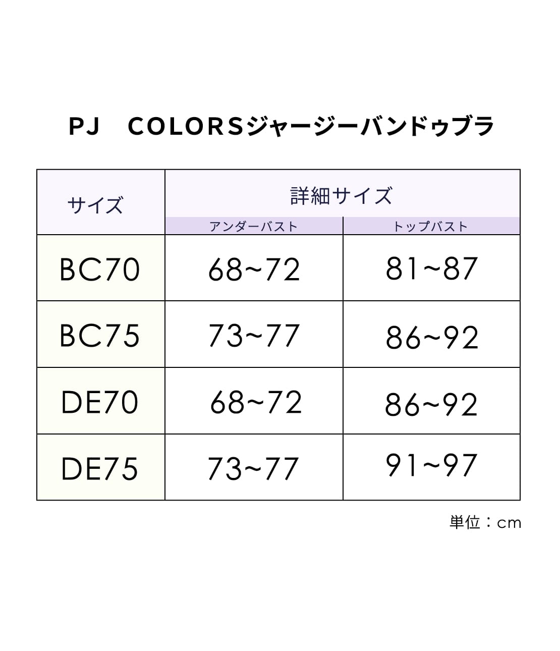 PJ COLORSジャージーバンドゥブラ(BC70 ブラック