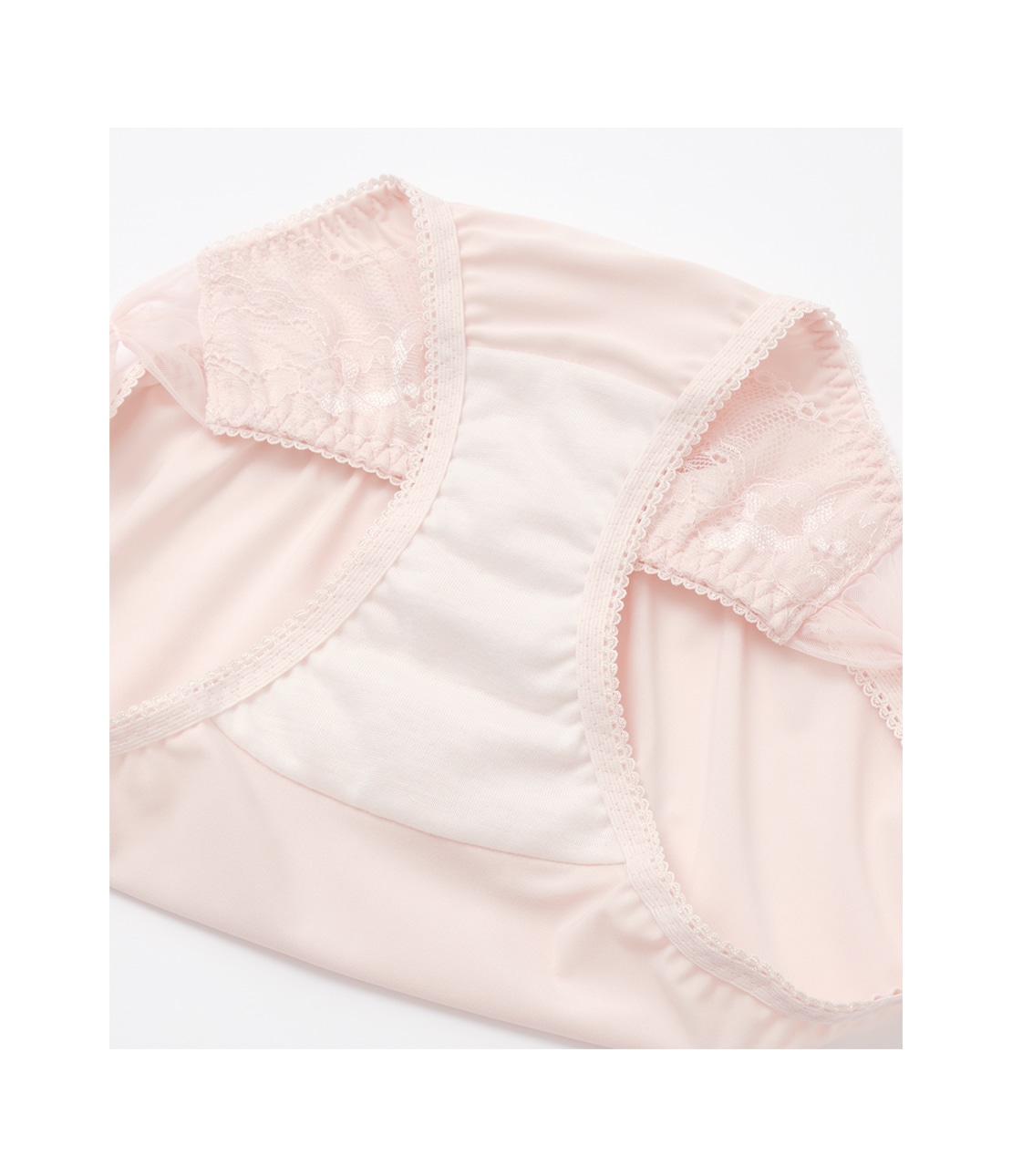 りらこれチュールレースノンワイヤーブラセットL(BC65 グレー