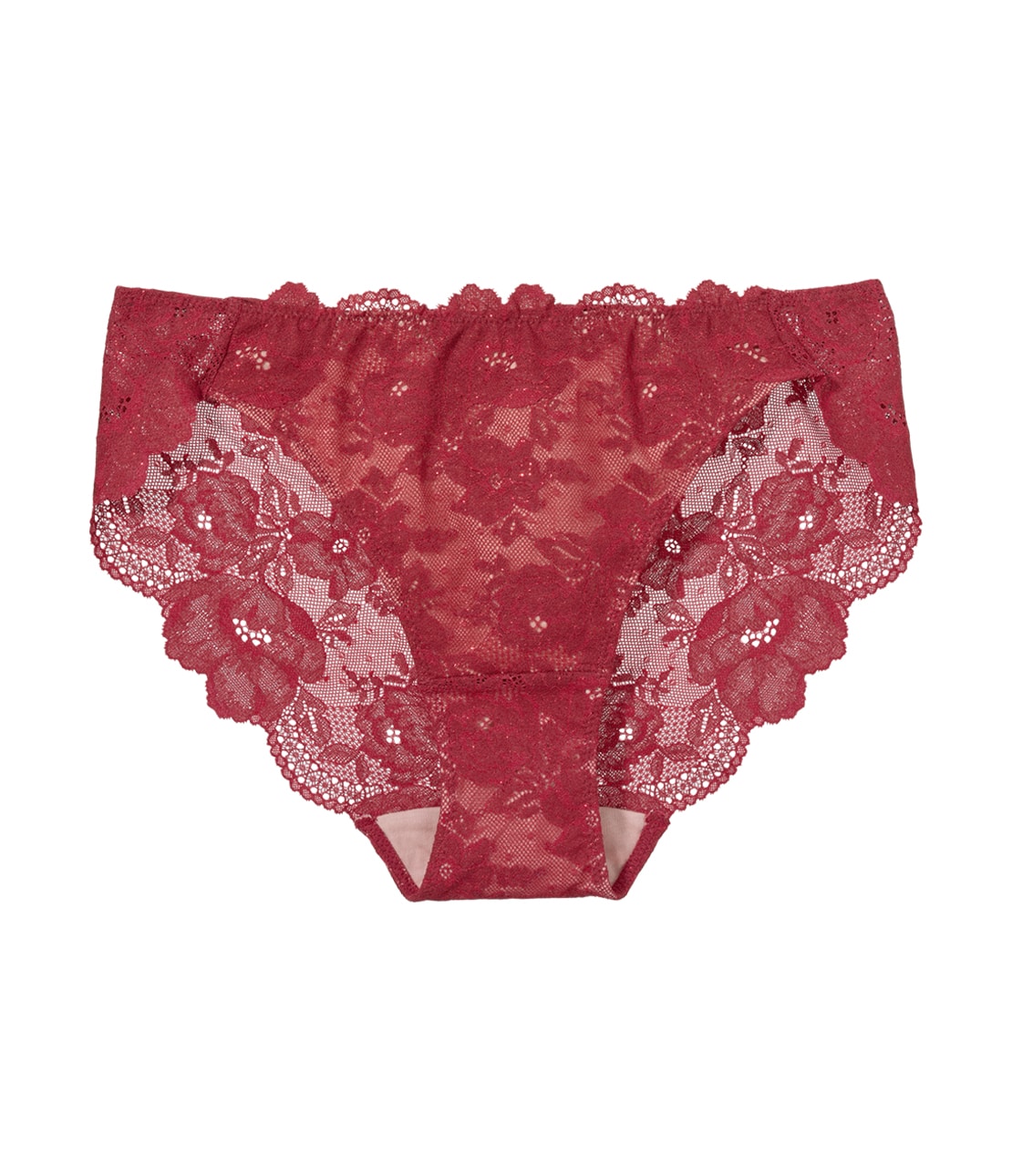 ナイスバディショーツフルレースミスティブーケ(S ブラック): PEACH