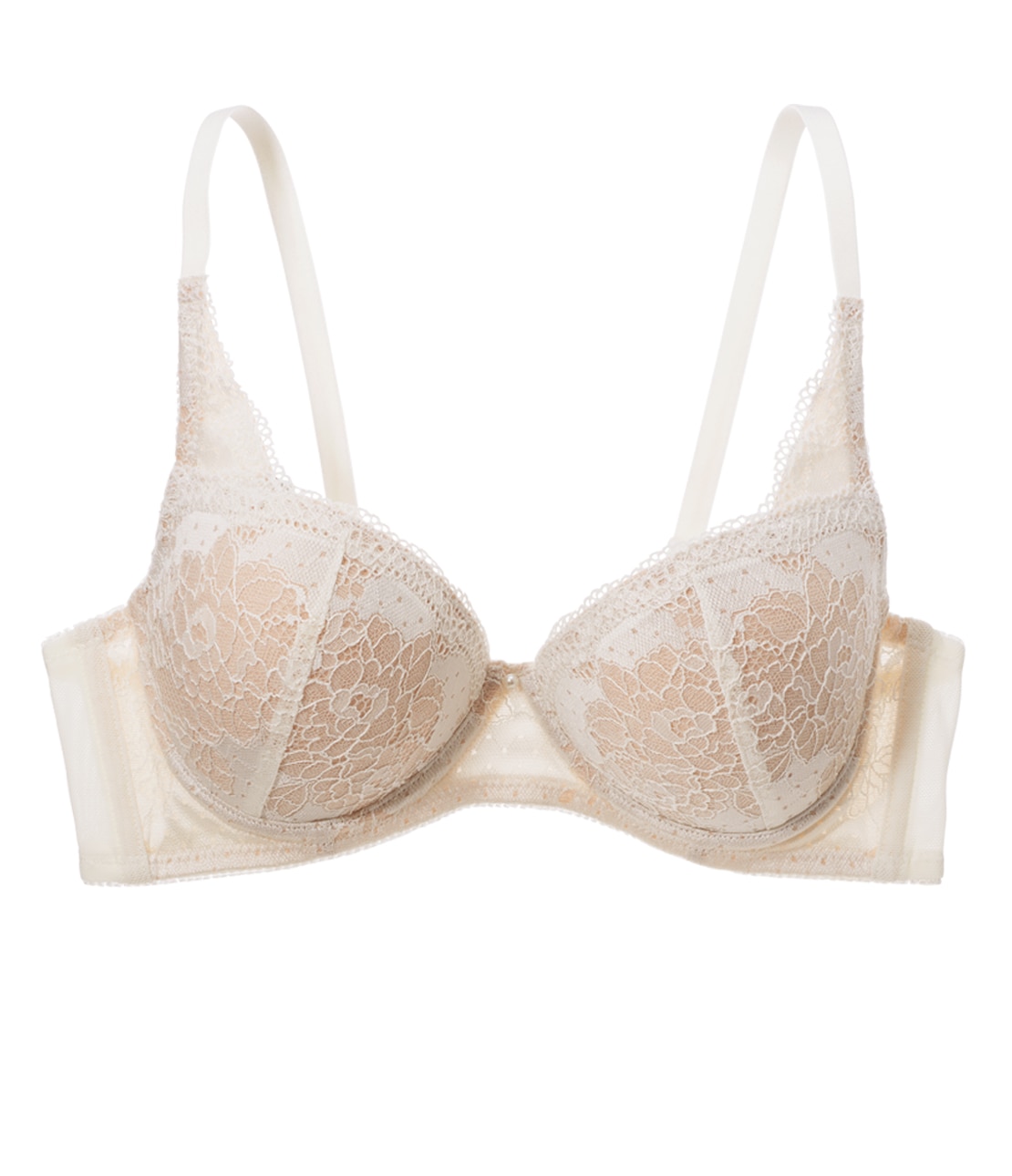 ラッセルレースノンワイヤーメイクブラ