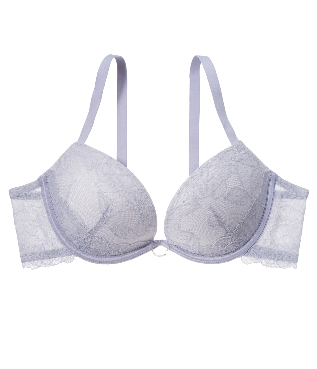 ま～るく盛れる着やせフラワーレースブラ