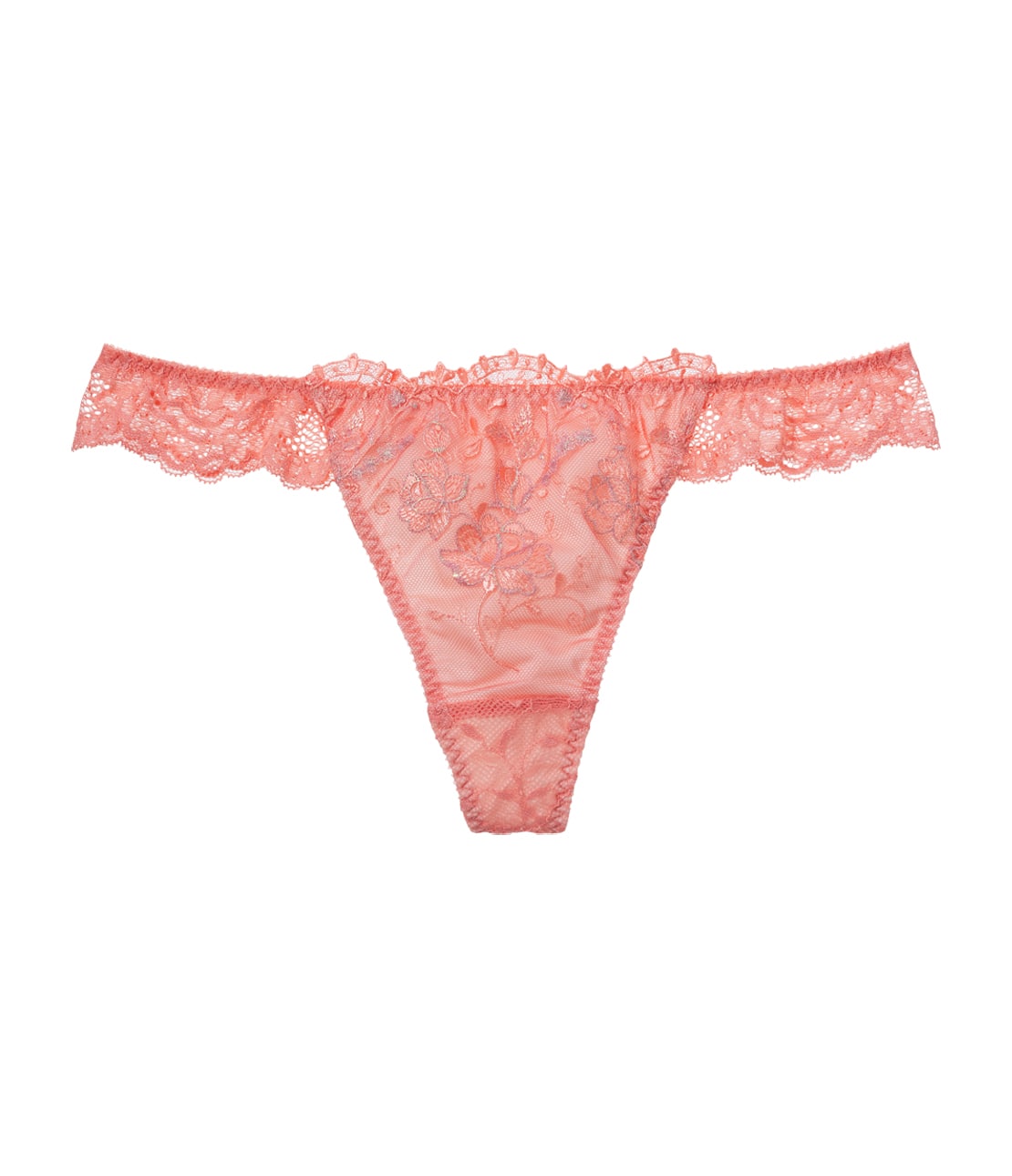 桃の谷間ソングオーロラレースE(S/M コーラル): PEACH JOHN