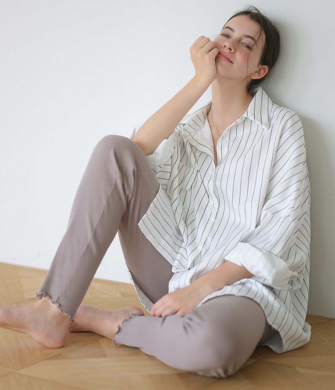 Anela×PEACH JOHN コルセットレギンス(S/M