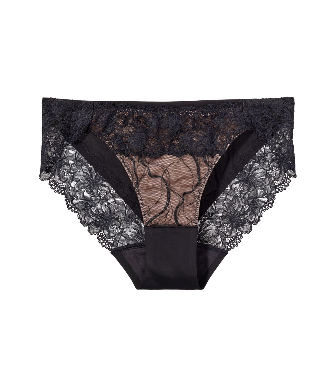 クイーンショーツ レースは私を語らない、私の輪郭をなぞるだけ