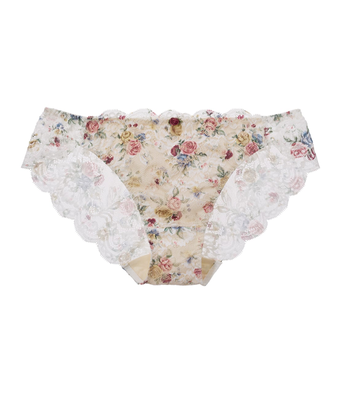プチローズプリントレースショーツ