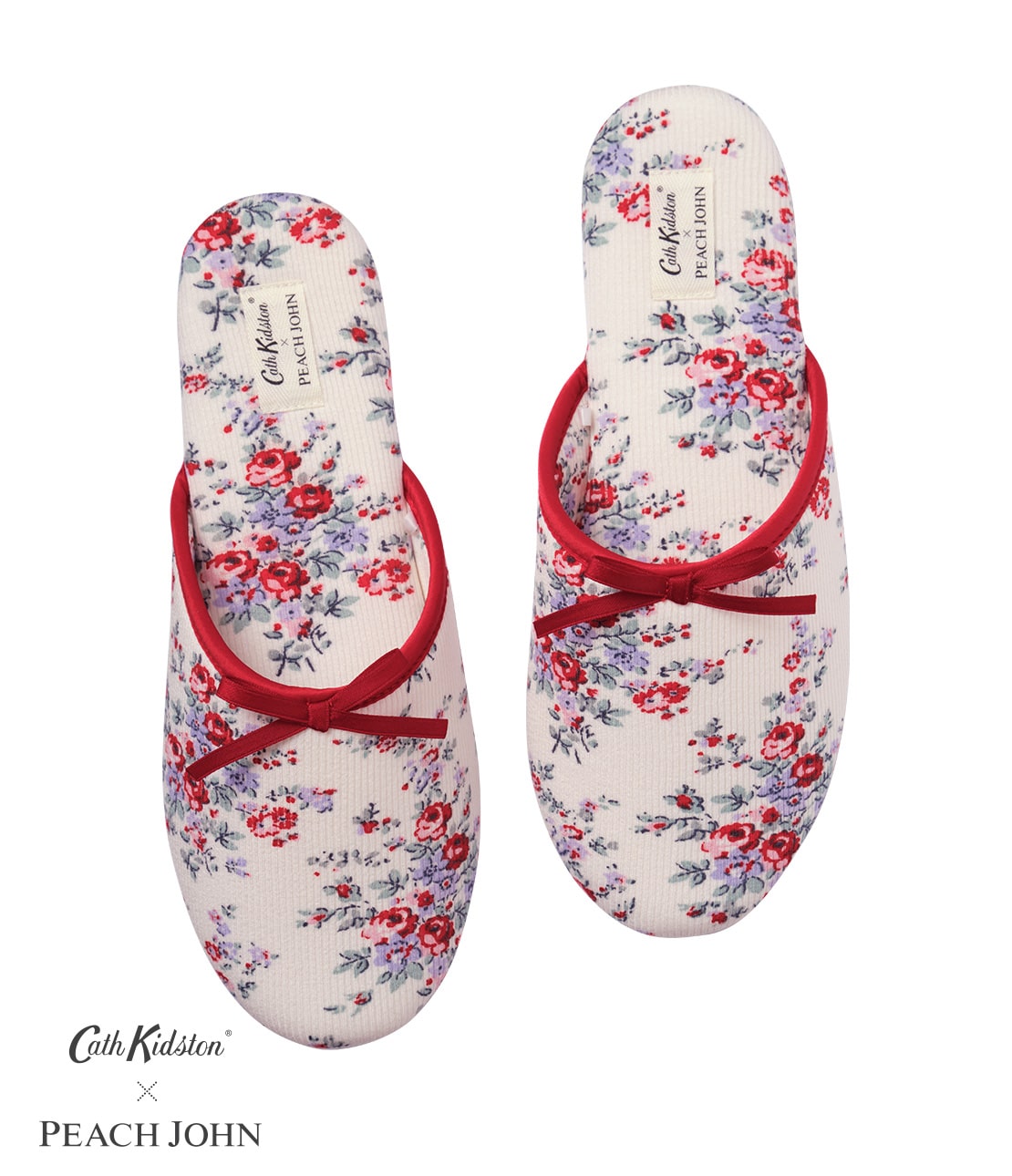 プリントリブルームシューズ