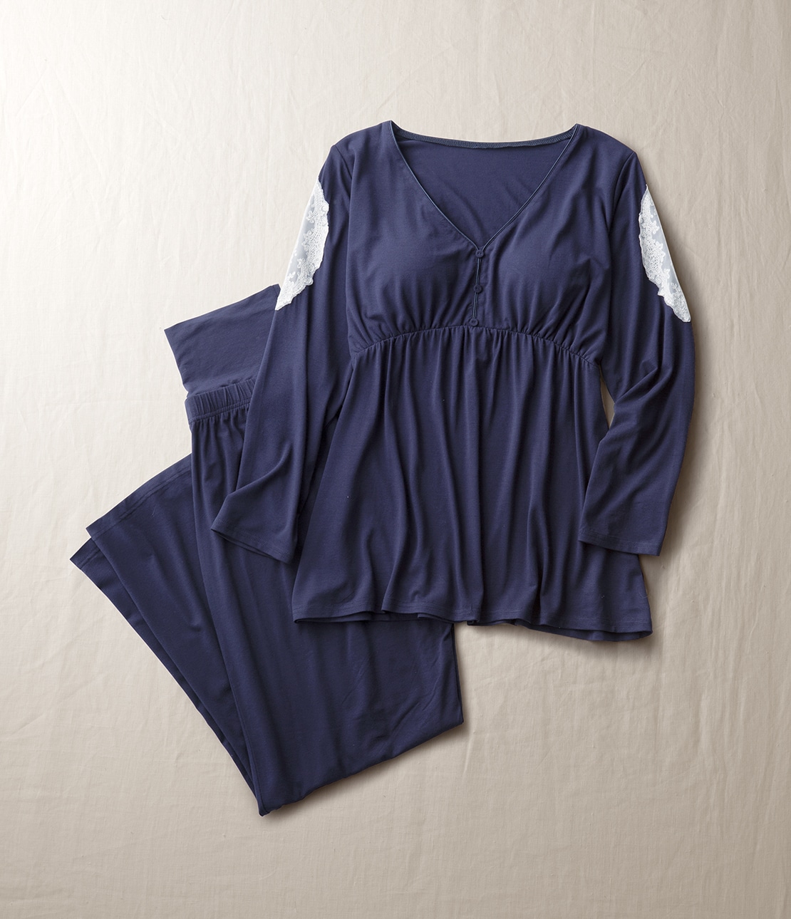 パデットレースＨＡＲＡマキパジャマ ネイビー S