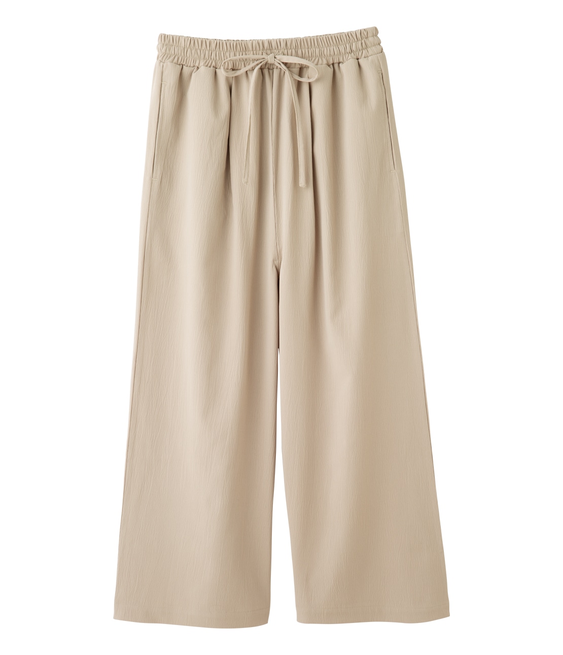 セミワイドタックパンツ