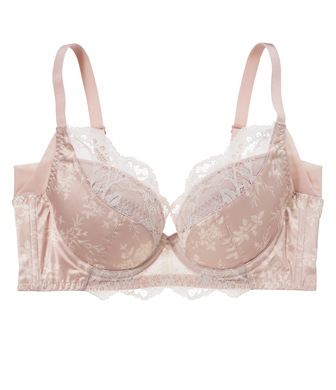 はみ肉サテンスムージングブラC(B70 ブルー): PEACH JOHN | ピーチ