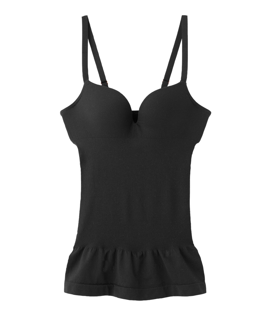 ナイスバディパデットキャミ ブラック BC65