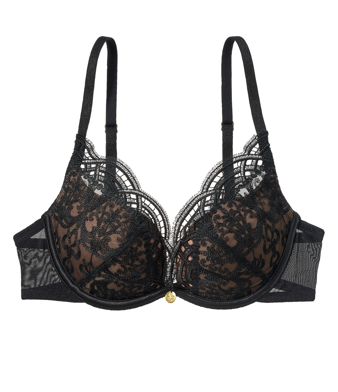 バロックエンブロイダリーブラレット(BC65 ブラック): SALON by PEACH