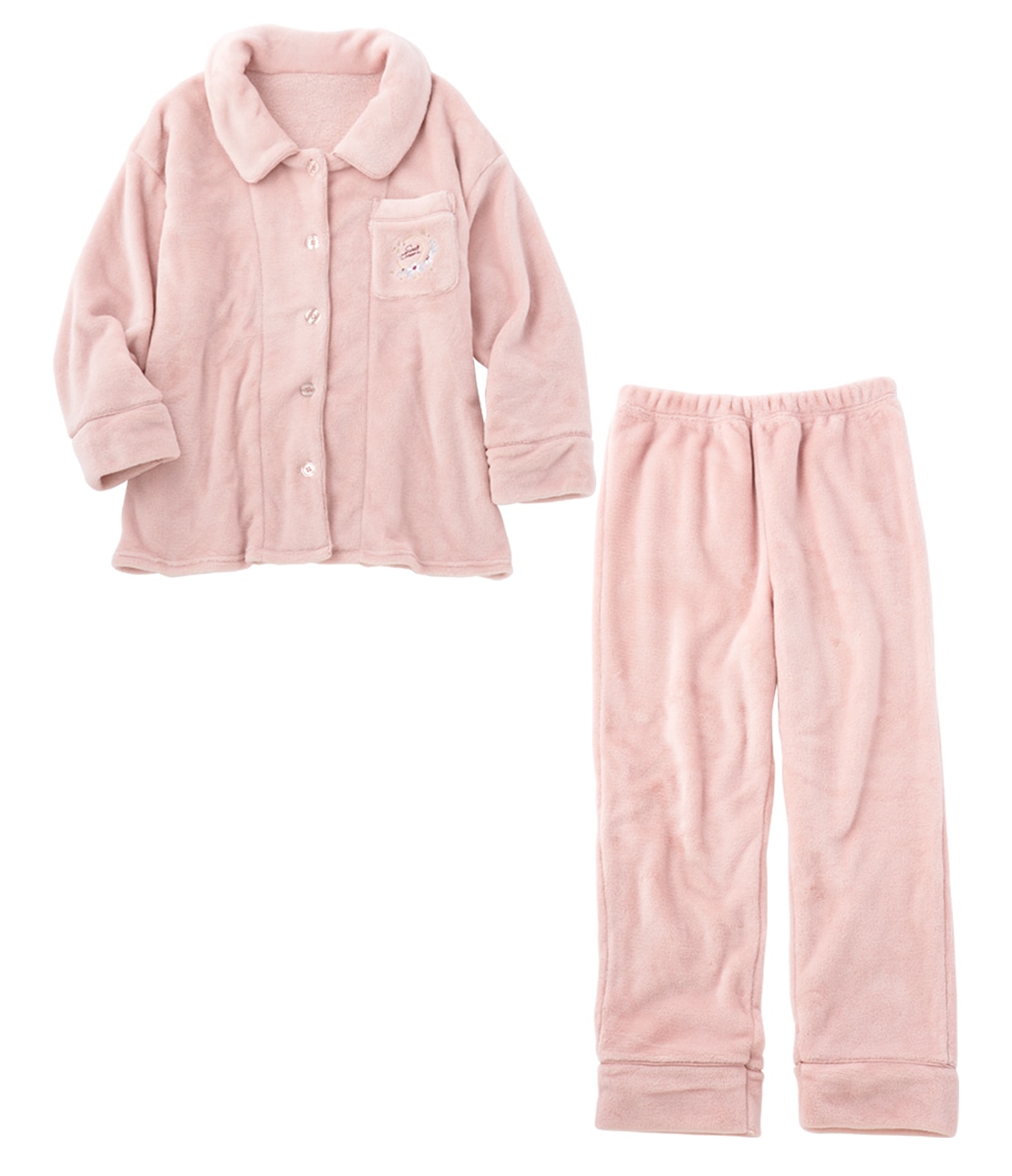 ボアフリースシャツパジャマ