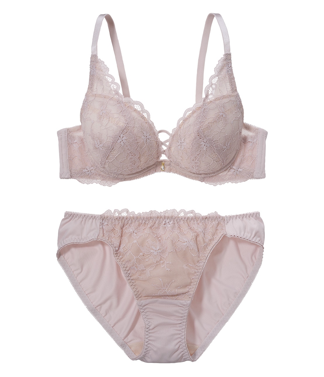 もりこれラメレースブラセットL(A70 ブラック): GiRLS by PEACH JOHN