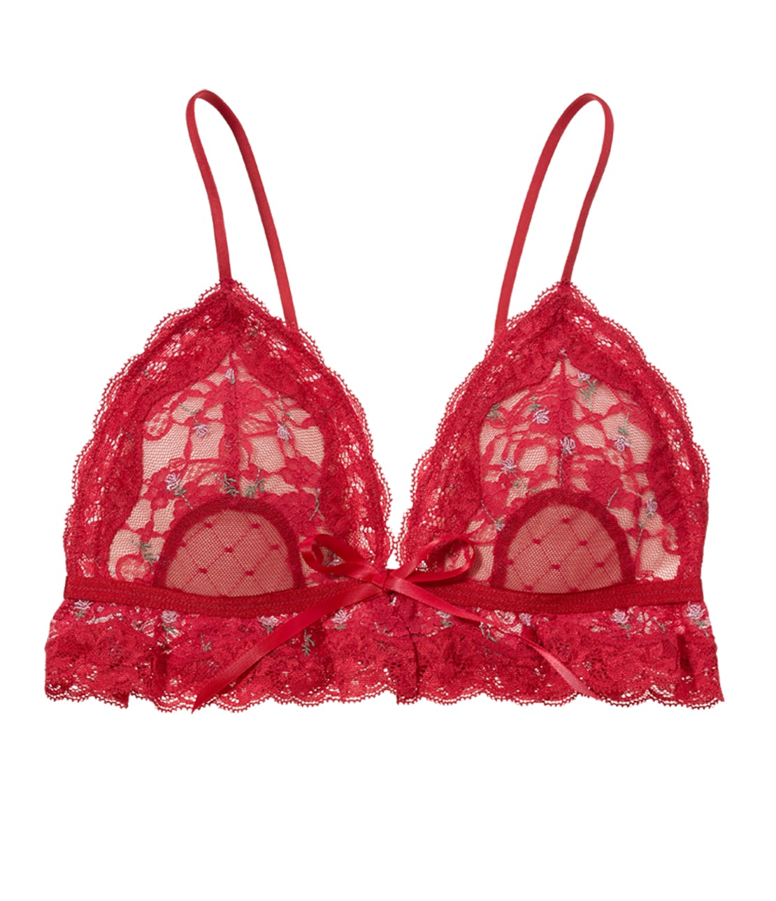 エンブロイダリーローザノンワイヤーブラ