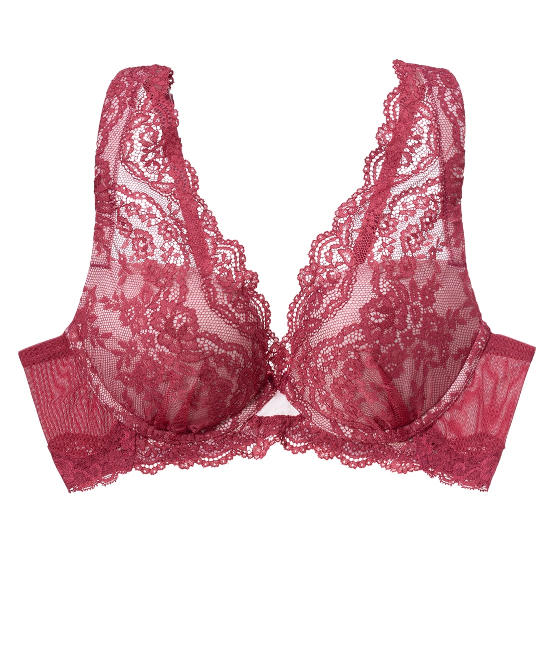 すてきスタイルアップブラフラワーレース