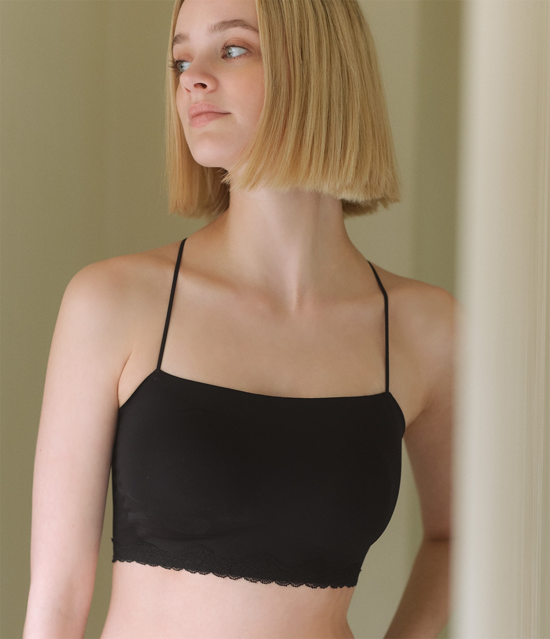 Ｐｅａｓｙ００５ヘムレースノンワイヤーブラ