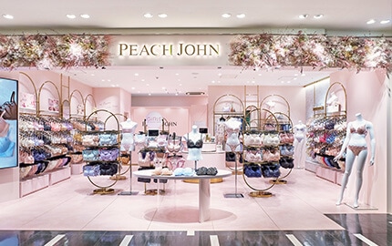 PEACH JOHN ブラジャーショーツセット クリーム色 PEACH JOHN - PJ ピーチジョン ≫ブラ&ショーツセット Tｼｬﾂﾌﾞﾗ